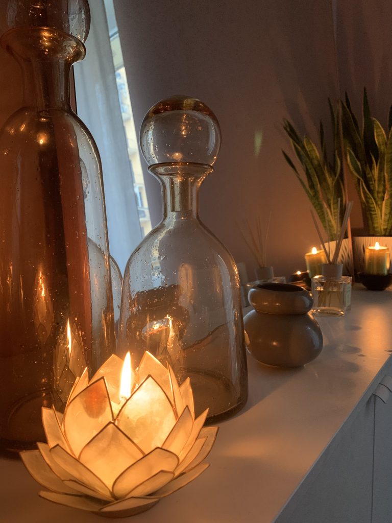 interno sala massaggio